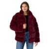 Edited by Hunter McGrady Women's Faux Fur Jacket